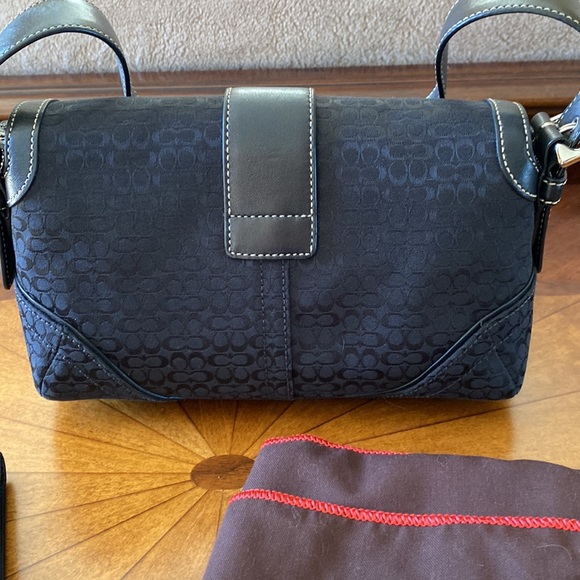 Coach Vintage Mini Signature Mini Bag w/matching Wallet - Picture 3 of 4